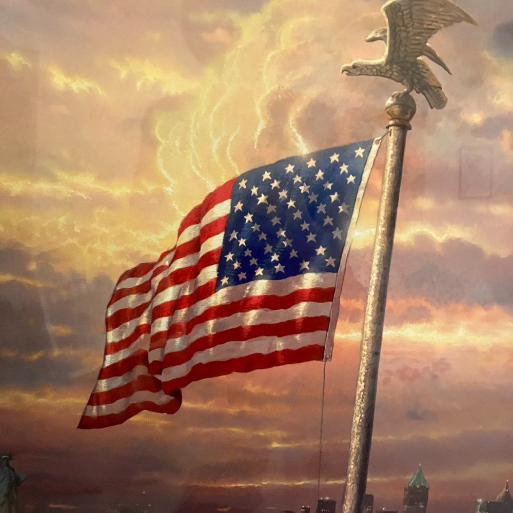 "The Light of Freedom" by Thomas Kinkade Offset Lithograph - Picture 5 of 10